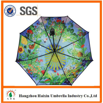 Thermal Heat Transfer Cheap Custom Print Umbrella with Logo